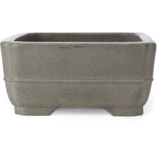 Rectangular Unglazed bonsai pot - 275 x 210 x 95 mm
