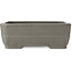 Rectangular Unglazed bonsai pot - 275 x 210 x 95 mm