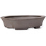 Oval Unglazed bonsai pot by Seto - 105 x 90 x 30 mm