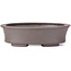 Oval Unglazed bonsai pot by Seto - 105 x 90 x 30 mm