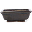 Rectangular brown bonsai pot by Seto - 80 x 65 x 30 mm