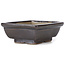 Pot à bonsaï rectangulaire marron par Seto - 80 x 65 x 30 mm