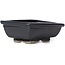 Pot à bonsaï rectangulaire marron par Seto - 80 x 65 x 30 mm