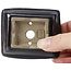 Pot à bonsaï rectangulaire marron par Seto - 80 x 65 x 30 mm