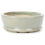 Oval blue bonsai pot by Seto - 90 x 70 x 25 mm