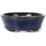 Vaso bonsai ovale blu di Seto - 100 x 75 x 25 mm