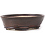 Vaso bonsai ovale marrone di Seto - 100 x 85 x 30 mm