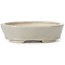 Vaso bonsai ovale beige di Seto - 85 x 75 x 20 mm