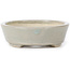 Vaso bonsai ovale beige di Seto - 85 x 75 x 20 mm