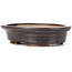 Vaso bonsai ovale marrone di Seto - 105 x 90 x 25 mm