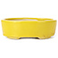 Ovale gele bonsaipot van Seto - 90 x 75 x 30 mm