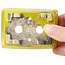 Pot à bonsaï rectangulaire jaune par Seto - 85 x 60 x 25 mm
