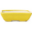 Rectangular yellow bonsai pot by Seto - 85 x 70 x 25 mm