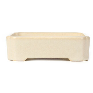 130 mm rectangular beige pot from China