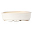 Ovale witte bonsaipot - 125 x 105 x 35 mm