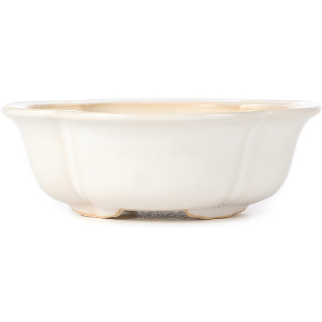 Vaso bonsai Mokko bianco - 135 x 115 x 45 mm