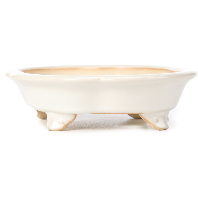 Vaso bonsai Mokko bianco - 175 x 140 x 45 mm