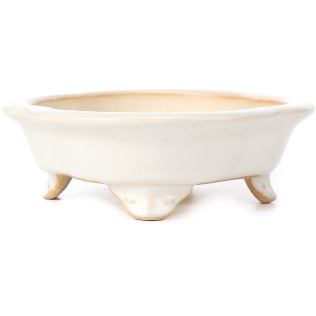 Vaso bonsai Mokko bianco - 175 x 140 x 45 mm