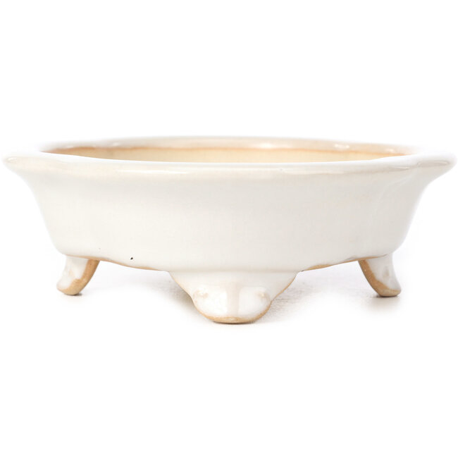 Vaso bonsai Mokko bianco - 175 x 140 x 45 mm