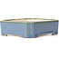 Rechthoekige blauwe bonsaipot - 125 x 105 x 35 mm