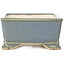 Maceta de bonsái rectangular azul - 105 x 80 x 40 mm