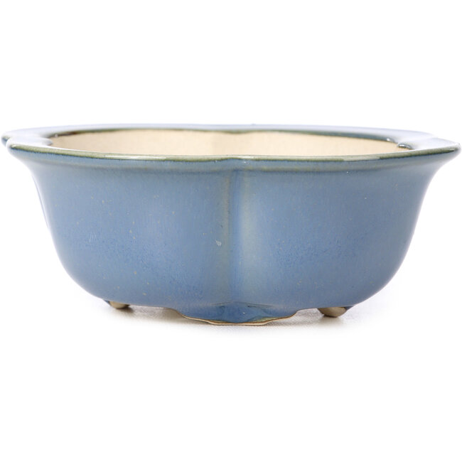 Mokkoblaue Bonsaischale - 135 x 110 x 45 mm