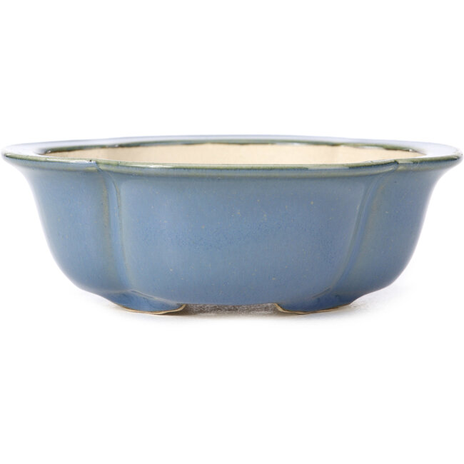 Pot à bonsaï bleu Mokko - 135 x 110 x 45 mm