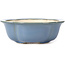 Mokko blauwe bonsaipot - 135 x 110 x 45 mm