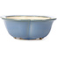Mokko blauwe bonsaipot - 135 x 110 x 45 mm