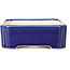 Vaso per bonsai blu rettangolare - 125 x 110 x 35 mm