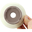 Pot à bonsaï rond beige blanc par Seto Yaki - 96 x 96 x 66 mm