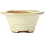 Vaso bonsai rotondo beige - 133 x 133 x 61 mm