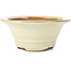 Vaso bonsai rotondo beige - 133 x 133 x 61 mm