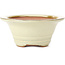 Vaso bonsai rotondo beige - 133 x 133 x 61 mm