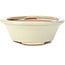 Vaso bonsai rotondo beige - 132 x 132 x 52 mm