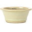 Vaso bonsai rotondo beige - 112 x 112 x 49 mm