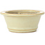 Pot à bonsaï rond beige - 112 x 112 x 49 mm