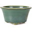 Vaso per bonsai rotondo verde oceano - 108 x 108 x 57 mm