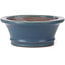 Vaso bonsai rotondo blu - 116 x 116 x 46 mm