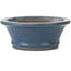 Vaso bonsai rotondo blu - 116 x 116 x 46 mm