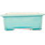 Pot à bonsaï rectangulaire bleu - 152 x 120 x 55 mm