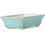 Rechthoekige blauwe bonsaipot - 141 x 100 x 39 mm