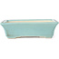 Pot à bonsaï rectangulaire bleu - 141 x 100 x 39 mm
