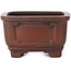 Pot à bonsaï carré non émaillé par Bigei - 105 x 105 x 60 mm