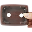 Maceta de bonsái rectangular sin esmaltar de Bigei - 100 x 80 x 40 mm