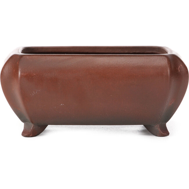 Vaso bonsai rettangolare non smaltato Bigei - 120 x 105 x 50 mm