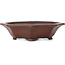Pot à bonsaï Mokko non émaillé par Bigei - 140 x 125 x 30 mm