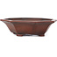 Pot à bonsaï Mokko non émaillé par Bigei - 140 x 125 x 30 mm