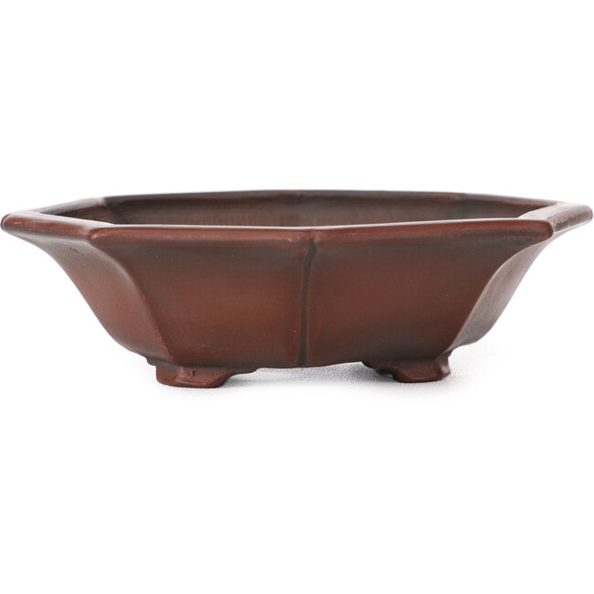 Mokko unglazed bonsai pot by Bigei - 140 x 125 x 30 mm