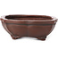 Mokko unglazed bonsai pot by Bigei - 160 x 135 x 45 mm